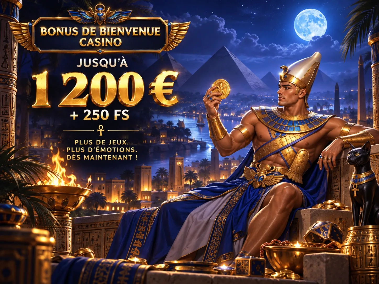 Casino welcome bonus
